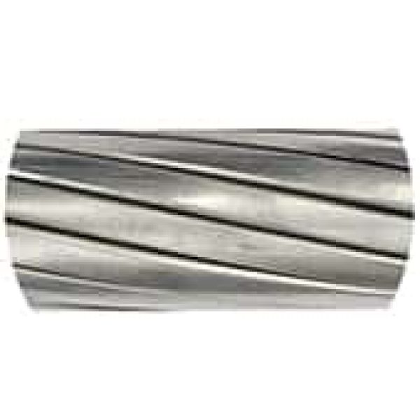 Primer plano de sección de cable de aluminio trenzado de alta capacidad para distribución eléctrica