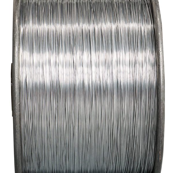 Bobina de metal cargada con hilo de aluminio trefilado de alta precisión para aplicaciones eléctricas y mecánicas.