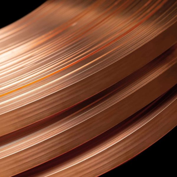 Bobinas de flejes de cobre pulido de alta precisión